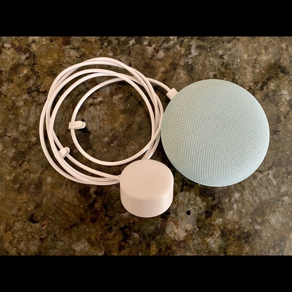 Google Home Mini in Aqua - Picture 2 of 2